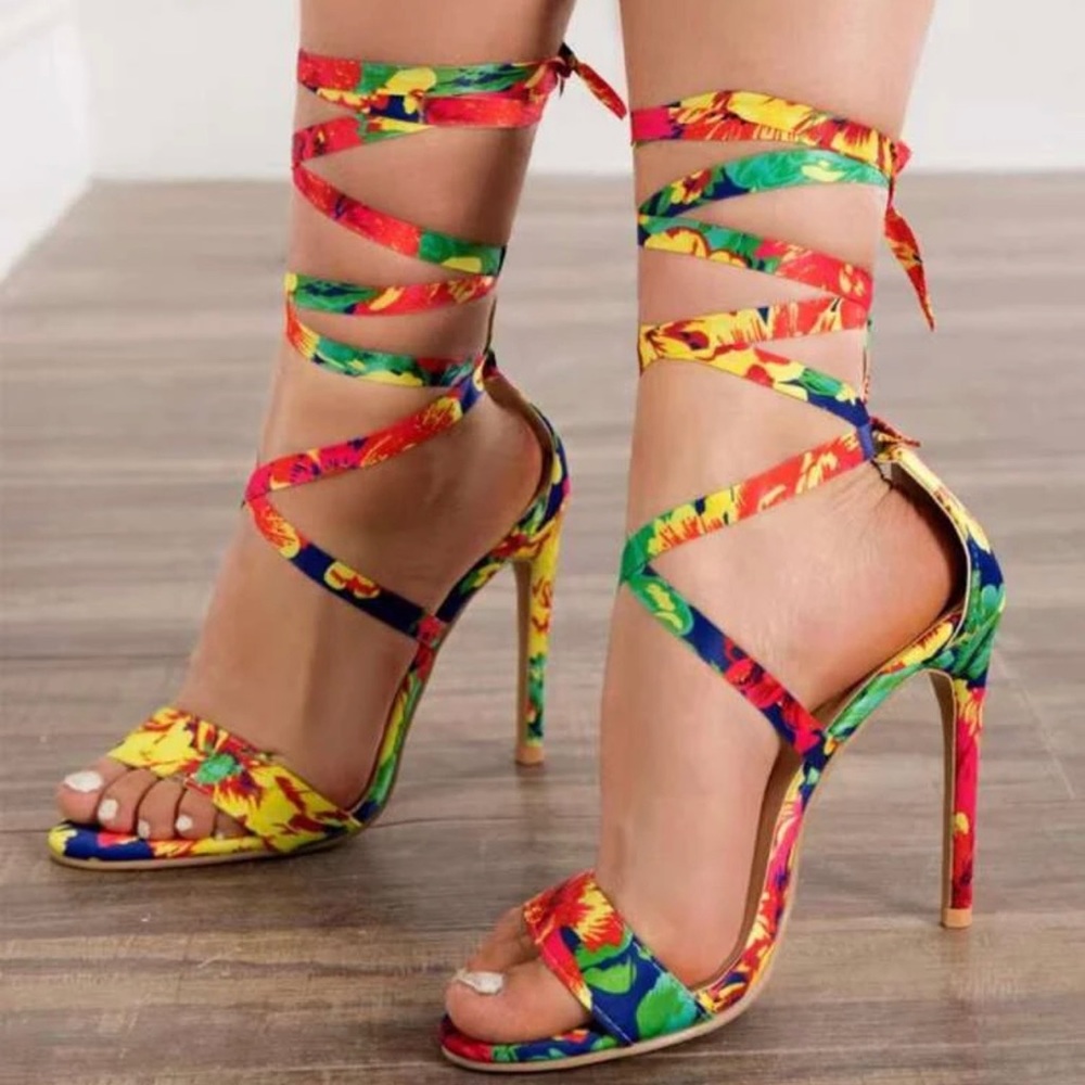SHEIN Strappy Sandals
